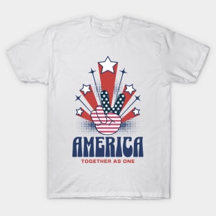 America Together As One T-Shirt